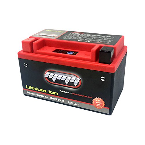 YTZ10S Z10S Lithium Ion Sealed Powersports Battery 12V 300 CCA - Maintenance Free, No Spills, Fully Charged and Activated, Ready to Use (MMG4)