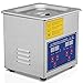 Mophorn Ultrasonic Cleaner 1.3L Total 110W Ultrasonic Parts Cleaner Professional Stainless Steel Industrial Ultrasonic Cleaner Jewelry Cleaner with Heater Timer(1.3L)