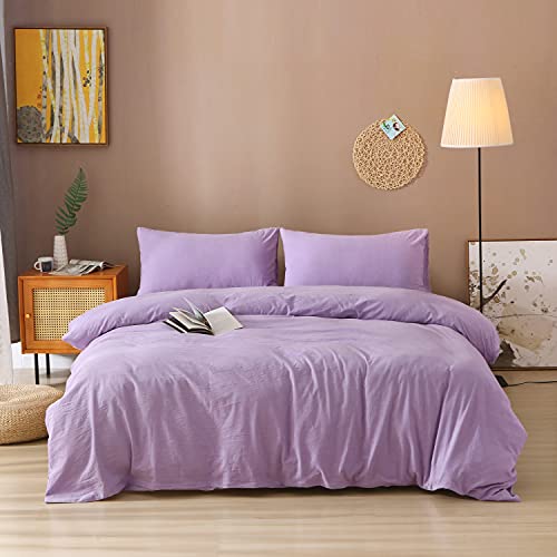 F.Y.Dreams 100% Washed Cotton Duvet Cover for