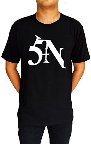 SIN NIN Logo Nine Inch Nails Band Logo Men's T-Shirt Medium Black