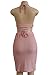 ioiom Outfits for Women 2017 Halter V Neck Backless Crop Top and High Waist Midi Skirt Bodycon Dress Pink S
