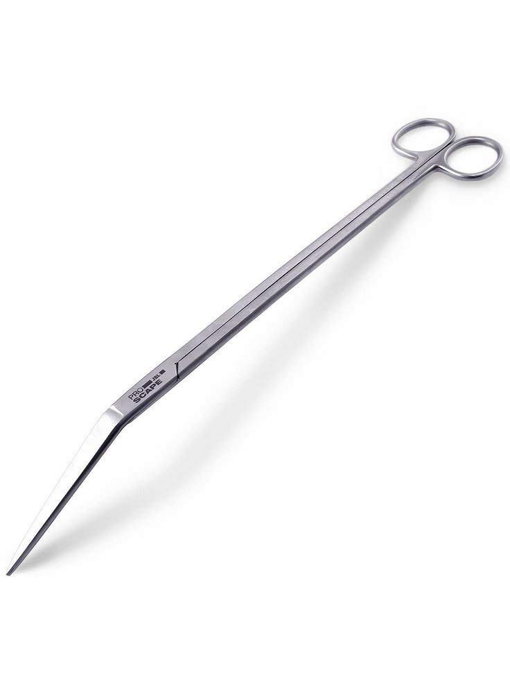 JBL ProScape Tool S 30 curved, Angled trimming scissors for plant maintenance in aquariums