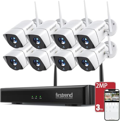 firstrend Wireless Security Camera System 3TB