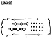 LIMICAR Engine Valve Cover Gasket Kits with Grommet Seals Compatible with 2002 2003 2004 2005 2006 BMW 325Ci 325i 325xi 330Ci 330i 330xi 525i 530i X3 X5 Z4 E46 E53 E60 E83 E85