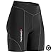 Louis Garneau Women's Fit Sensor 5.5 Bike Shorts, Padded and Breathable, Black, Medium