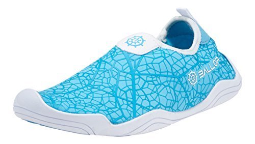 Ballop unisex lasso water shoes, sky blue, x-large