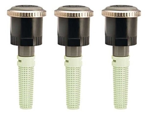 Hunter Nozzle MP 1000 for Sprinkler Universal, Olive Green, Range 2.5 to 4.5 m, Section Irrigation - 360 Degree, 3 pieces (MP 2000 90-210, Black)