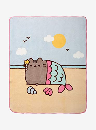 pusheen plush throw blanket