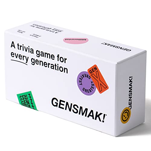 GENSMAK! A Party Trivia Game for Every Generation Ages 13+ Pricepulse