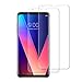 [2 Pack] OuTera LG V30/V30 Plus Screen Protector, [9H Hardness][Ultra Clear][Anti Scratch][Bubble Free] HD Clear Tempered Glass Screen Protector Film for LG v30/v30 Plus