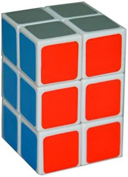 TK Eletronics 2x2x3 White Cuboid Cube Twisty Puzzle Smooth