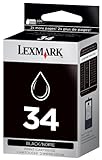 Lexmark #34 18C0034 High Yield Black Print Cartridge