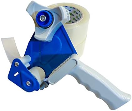 Fizz It Packing Roll Tape Dispenser Gun Blue for 2'' Roll Tape, Strong Quality