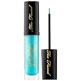 TOO FACED Glitter POP! Peel-Off Eyeliner I'm Half Mermaid - teal with aqua glitter