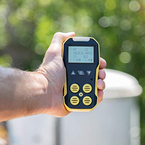 USA NIST Calibrated 4 Gas Monitor by Forensics O2, CO, H2S, LEL USB Recharge Pricepulse