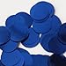 20mm Round Sequin Paillettes ~ Royal Blue Metallic ~ Loose Sequins for Embroidery, Bridal, Applique,