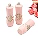 Coolrunner 3pcs Plastic Pink Empty DIY Lip Balm Tube Lipstick Chapstick Container Cosmetic Holder (9pcs) (3)