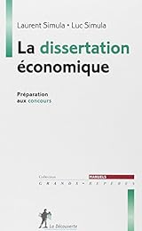 La  dissertation économique