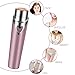 Facial Hair Remover for Women, Painless Women's Electric Shaver Face Hair Removal Razor for Chin Hair, Upper Lip Moustaches, Peach Fuzz and Cheek