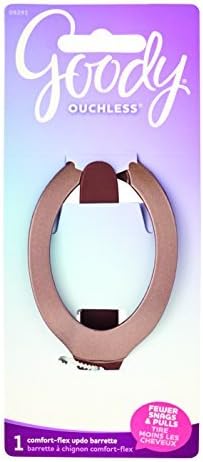 Goody Ouchless Comfort-flex Updo Hair Barrette, Colors May Vary, 1-count (1941844) by Goody Ouchless