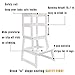 SDADI Kids Kitchen Step Stool with Safety Rail CPSC Certified- for Toddlers 18 Months and Older, White LT01W