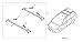 Genuine Honda 08L04-TK8-102 Crossbar,Black