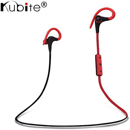 US Shipping Kubite Bluetooth Headphone Bluetooth V4.1 Wireless Stereo Sports Running Headset Earphone Sweatproof Handsfree With Mic