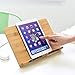 Readaeer Bamboo Reading Rest Cook Book Document Stand Holder Bookrest
