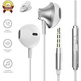 Edworder Earphones, Himagic Wired Stereo Earbuds Headphones with MIC &amp; Remote Control for iPhone 6s Plus/6s/iPad/Macbook, Samsung Galaxy S9/S9+/S8 Plus and More 3.5mm Interface Devices