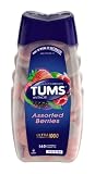 Tums Ultra Strength 1000 ,Antacid Chewable Tablets, Assorted Berries, 160-Count Bottle