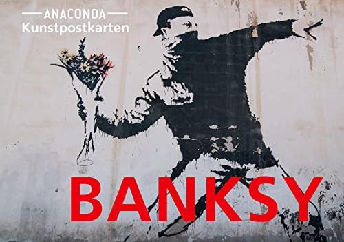 Banksy II Postcard Set - 18 Modern, Contemporary Greeting Cards in