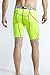 TSLA Men's Athletic Compression Shorts, Sports Performance Active Cool Dry Running Tights, Zero Shorts Neon Yellow, Medium