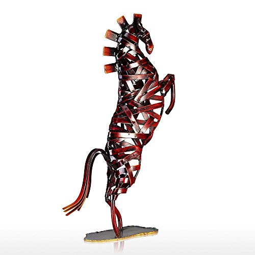 MQW Home Decoration Metal Crafts Decoration Weaving Yuema Home Decoration Iron Decoration 24 37 (cm) Delicate and Beautiful