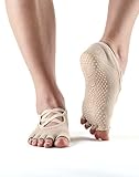 Toesox Half Toe Elle (Nude) Medium