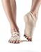 toesox Grip Half Toe Elle (Nude) Medium