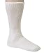 Diabetic Socks Mens Cotton 6-Pack Crew White By DEBRA WEITZNER crew/white Mens 13-15
