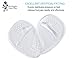 Half Toe Gel Forefoot Shoe Insole Half Toe Sleeve Metatarsal Pads Ball of Foot Cushions for Women High Heels to Pain Relief shoe inserts for Women & Men 2 Pairs (4 Pieces)