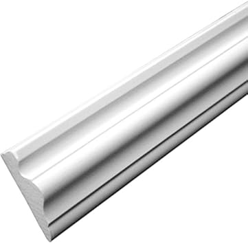 Amazon みはし モールディング チェアレール ゴールデンモールnmg071 ポリウレタン製 羽目板 幅木