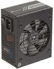 Corsair SF Series, SF600, SFX Form Factor, 600 Watt (600W), Fully Modular Power Supply, 80+ Gold Certified, 7 Year Warranty