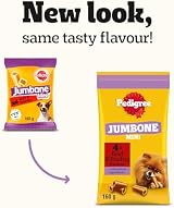 Pedigree Jumbone Mini Dog Treats for Small Dogs Beef Poultry 32 Chews Pack 8 view 10