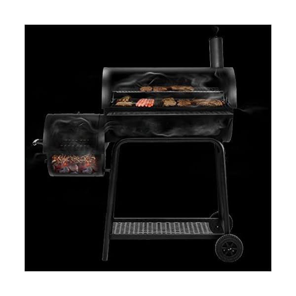 Royal Gourmet Charcoal Grill Offset Smoker MasterBasser