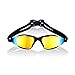Vaincre Premium Swim Goggles For Men, Women & Teenagers - Adult Swimming Goggles - Anti-Leak, Anti-Fog & UV Protection Lens - Modern Unisex Design - Blue Or Black Color Available (Black)