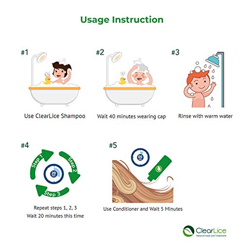 ClearLice® Lice Treatment Shampoo and Conditioner