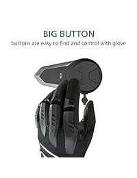 Enchicas BT S3   Casco de motocicleta con Bluetooth, sistema de comunicación con auriculares, kit de micrófono (dual)