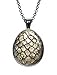 White Dragon Egg Pendant, Game of Thrones Necklace, Geek Jewelry, Girl Gift, Birthday Gifts, khaleesi, Daenerys Targaryen