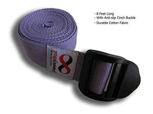 image for YogaAddict Yoga Blocks 2 Pack and Cinch Strap Set with Gift Box, Set, 