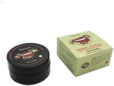 信用 Luxsmile 歯のホワイトニングパウダー 活性炭 30g 黄ばみ落とし ココナッツ