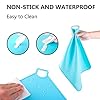 Silicone-Placemats-for-Kids-BabyDishwasher-Safe-Table-MatsToddlers-Portable-Food-Mat-Travel-Set-of-2-Gary-Blue Silicone Placemats for Kids Baby,Dishwasher Safe Table Mats,Toddlers Portable Food Mat Travel Set of 2 (Gary-Blue)