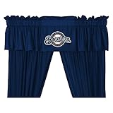 MLB Sports Coverage Locker Room Team Color Valance