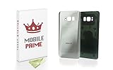 MOBILEPRIME Replacement Back Glass Back Cover for Samsung Galaxy S8 (Silver)